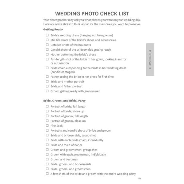 Wedding Bliss Planner 4th edition - Image 6