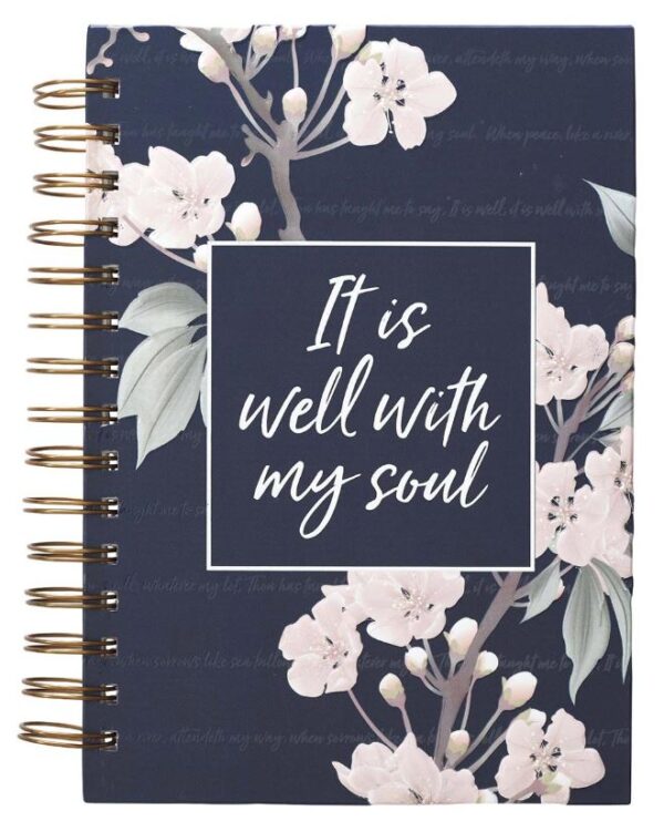 Journal Wirebound Large It Is Well with My Soul - Image 3