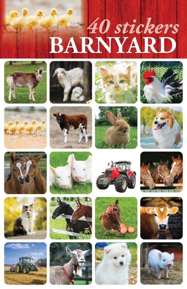 Barnyard Stickers 40 pk.