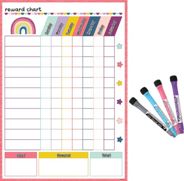 Oh Happy Day Dry-Erase Magnetic Reward Chart - Image 2
