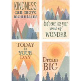 Moving Mountains - Poster Set (1 ea of 4 Designs)