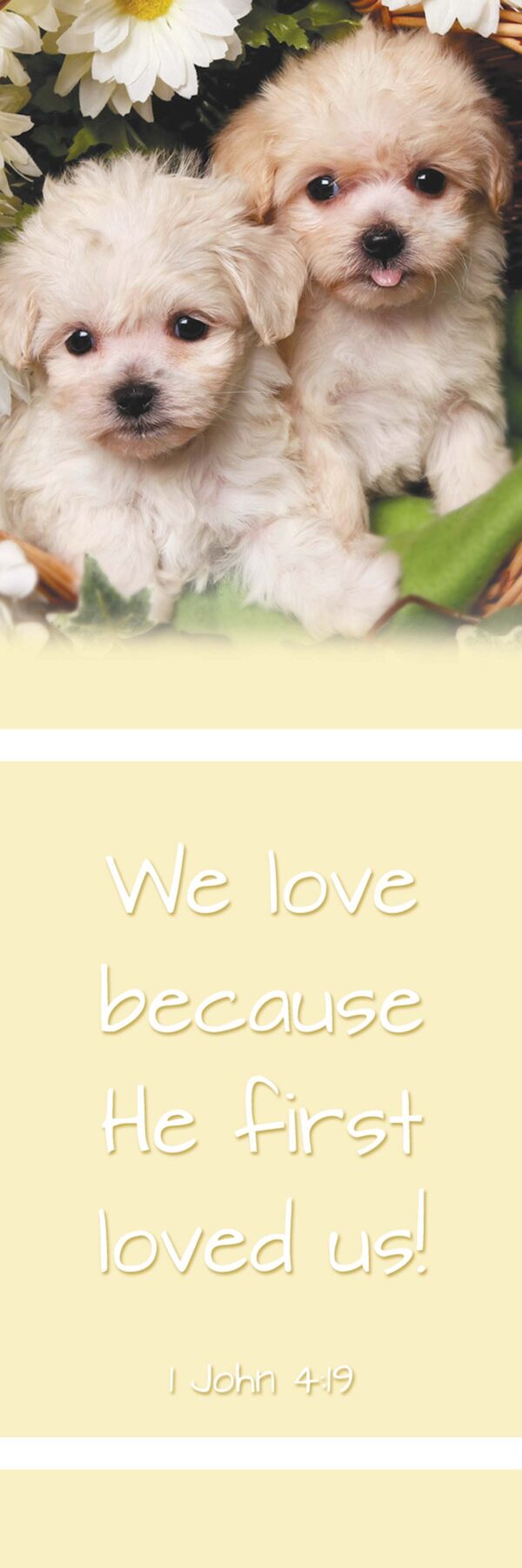 Bookmark: Two Puppies