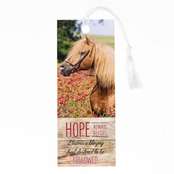 Bookmark Tassel: Hope Always Blesses- Discontinued