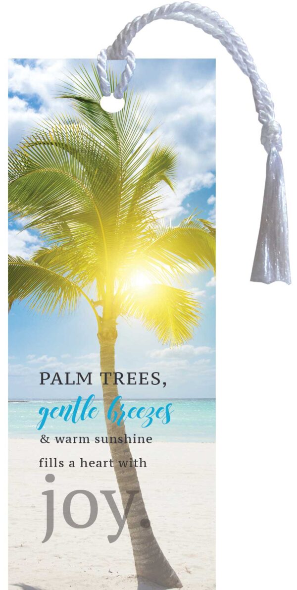 Bookmark Tassel: Palm Trees