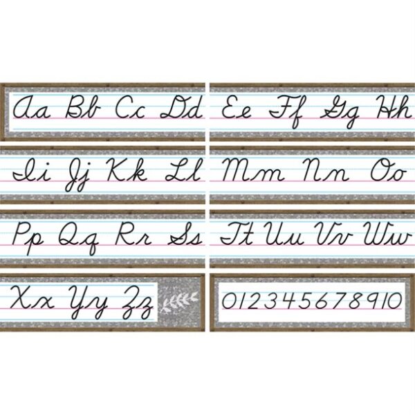 Home Sweet Classroom Cursive Mini Bulletin Board