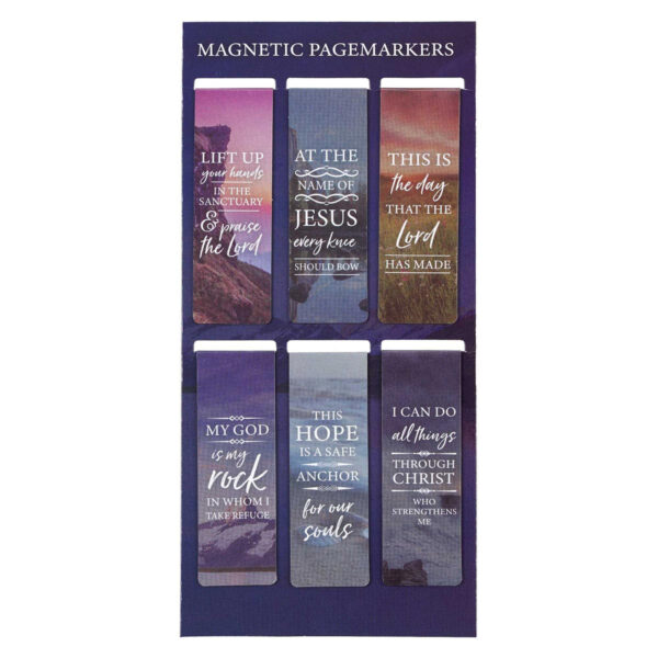 Magnetic Bookmark Set Lift Up Your Hands - Psalm 134:2