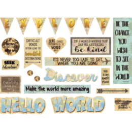 Mini Bulletin Board Travel the Map