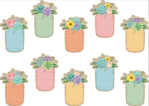Accents Rustic Bloom Mason Jars