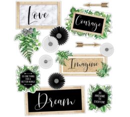 Inspirational Signs Mini Bulletin Board Simply Boho- Discontinued