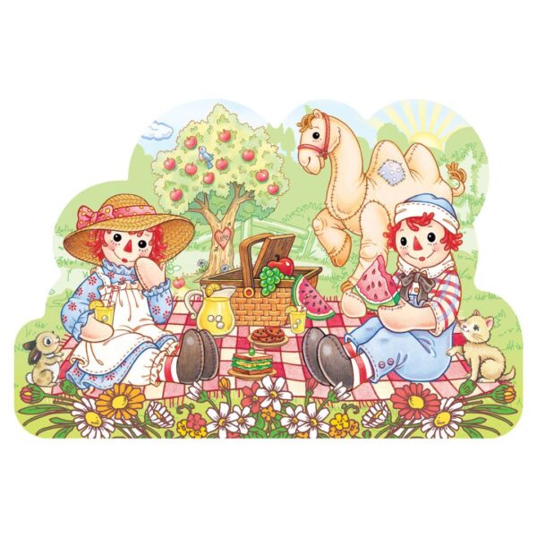 Raggedy Ann & Andy Kids Floor Puzzle - 36pc - Image 2