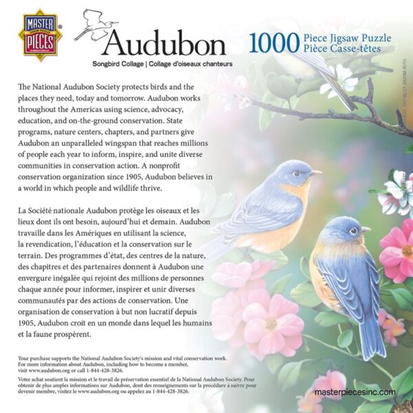 1000 Pc Puzzle - Songbird Collage - Image 5