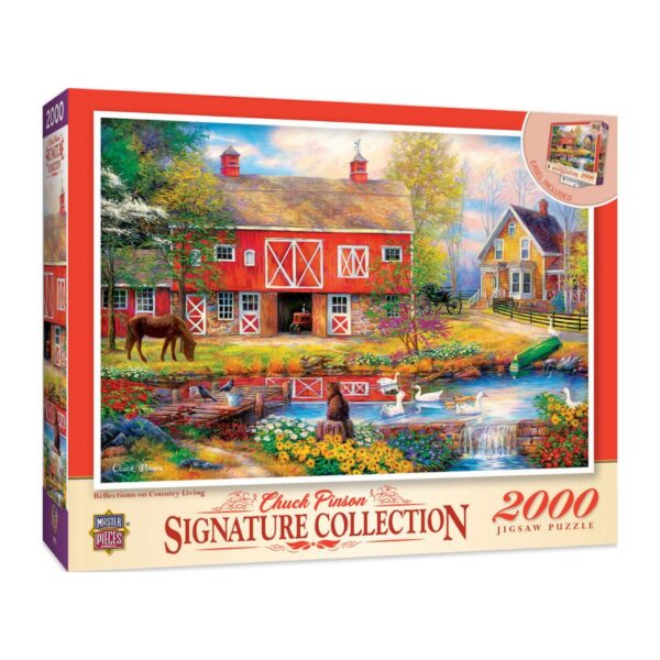 2000 Pc Puzzle - Reflections on Country Living - Image 2