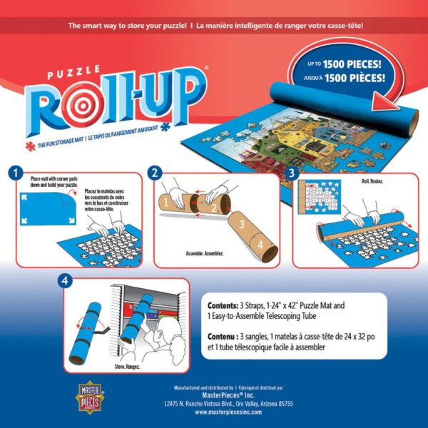 Puzzle Roll Up - 42"x24" - Up to 1500 Pc Puzzle - Image 2