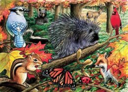 Image of Puzzle Tray Eastern Woodlands 35 pc