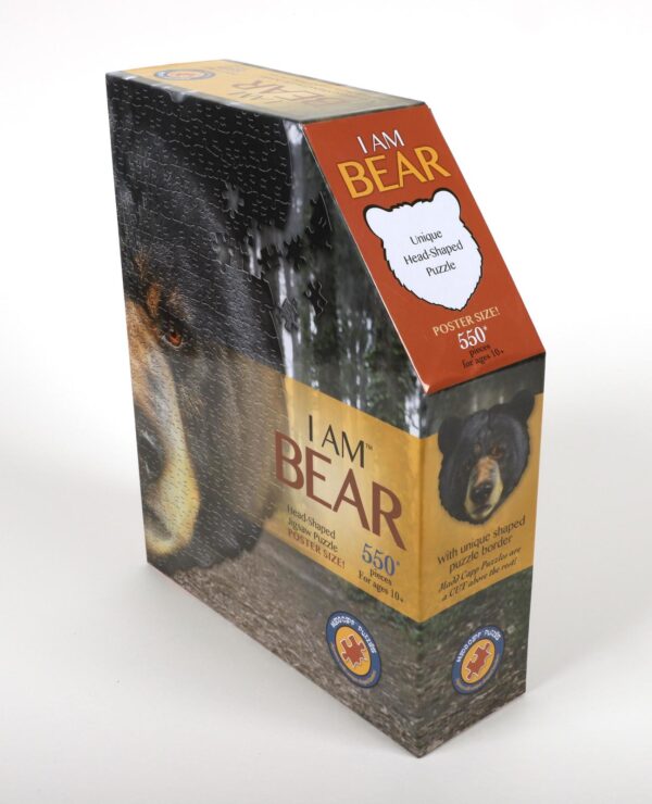 Puzzle Shaped I am Bear 550 pc - Image 2
