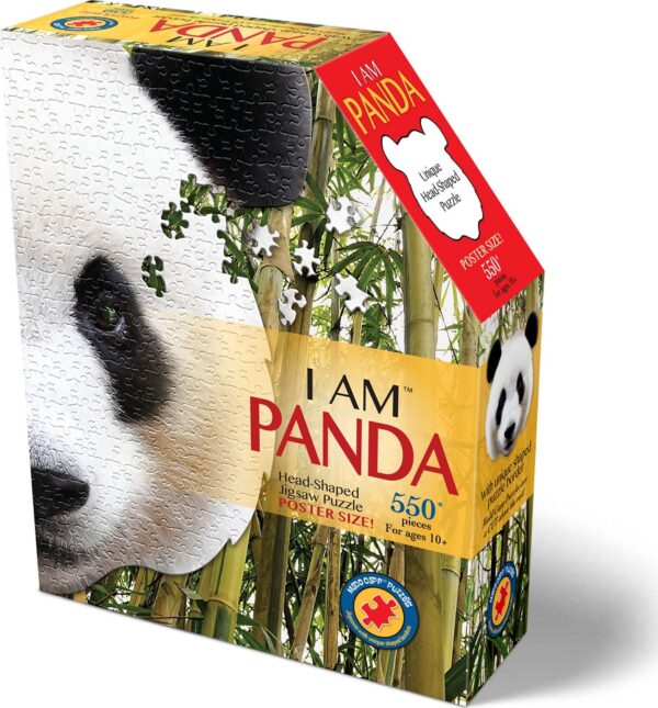 Puzzle Shaped I am Panda 550 pc - Image 3
