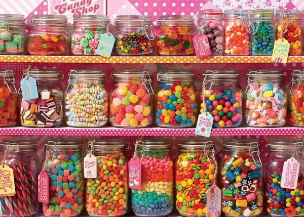 Puzzle Tray Sweet Sweet Sugar (Candy Counter) 35 pc