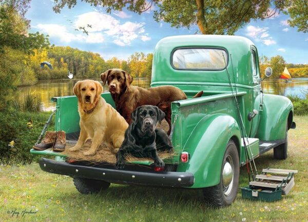Puzzle Let's Go Fishing 500 pc