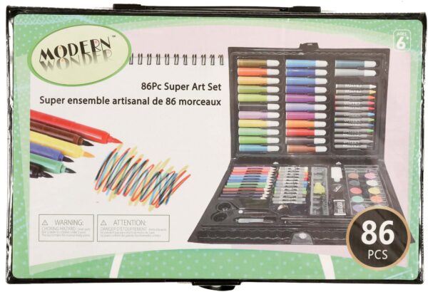 86 Piece Super Art Set
