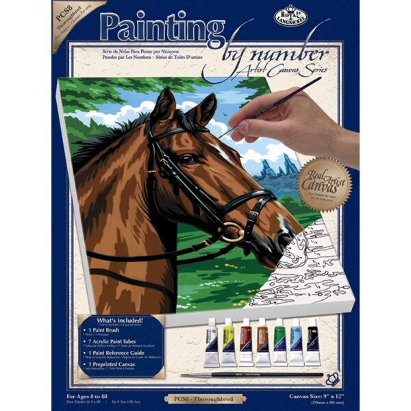 Paint by Number Small Thoroughbred