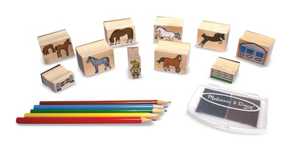 Stamp Set Horse Stable - Image 2