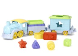 Image of Disney Mickey Mouse & Friends Stack & Sort Train Set