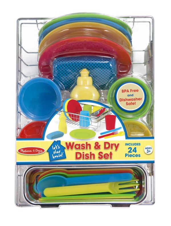 Wash & Dry Dish Set Let's Play House! - Image 3