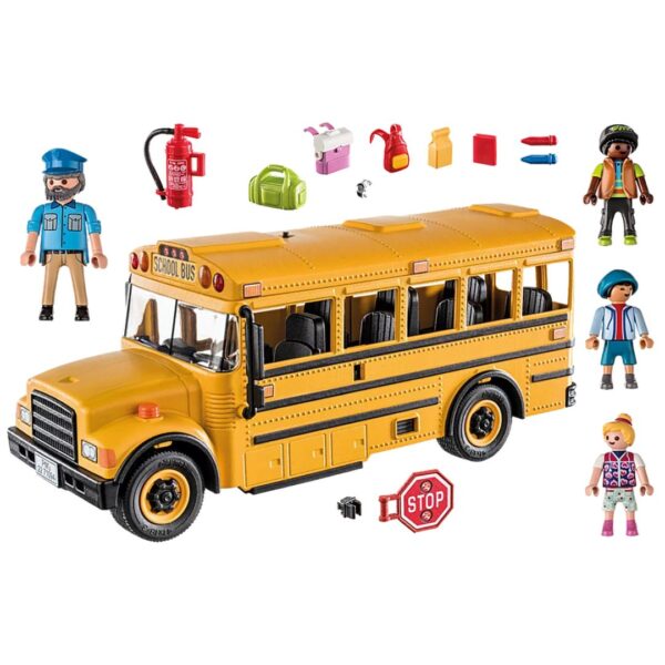 Playmobil City Life - School Bus - Image 3