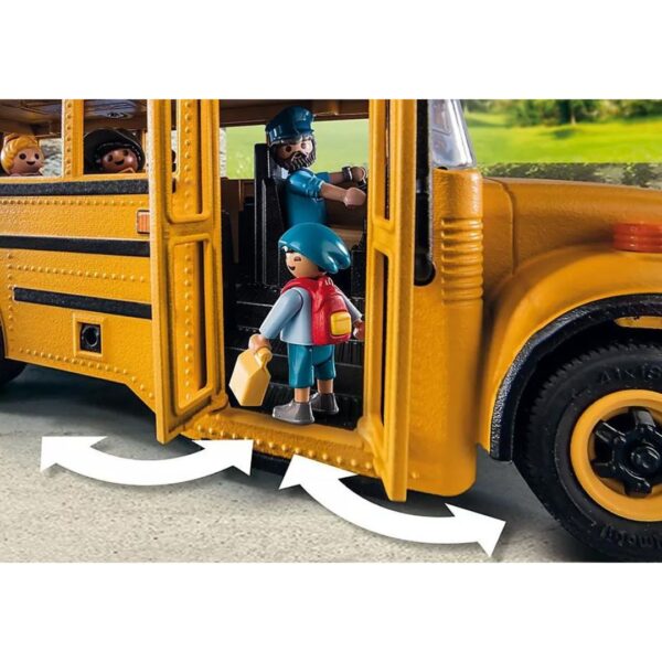 Playmobil City Life - School Bus - Image 5
