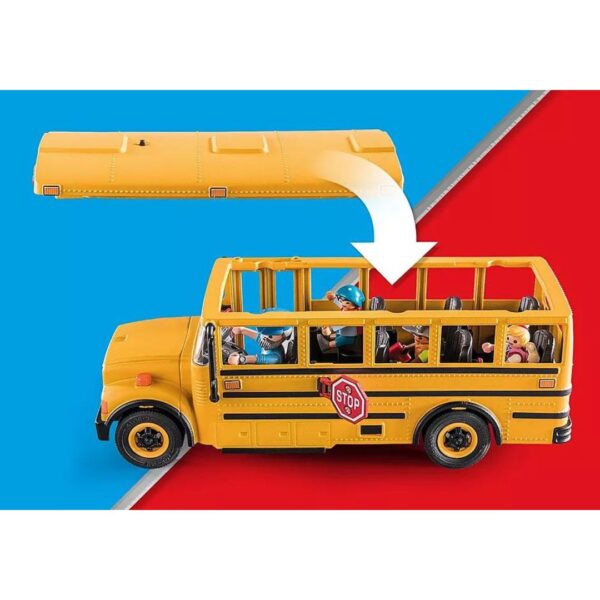 Playmobil City Life - School Bus - Image 6