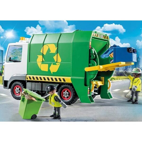 Playmobil City Life - Recycling Truck - Image 2