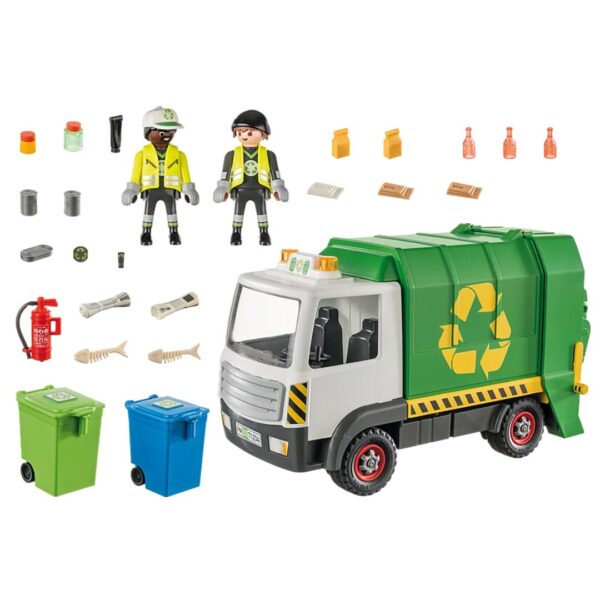 Playmobil City Life - Recycling Truck - Image 3