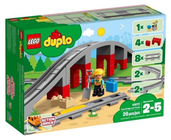 Lego Duplo Train Bridge and Tracks 10872