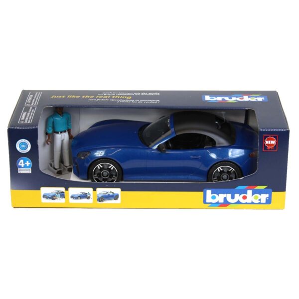 Bruder Roadster with Driver - Image 5