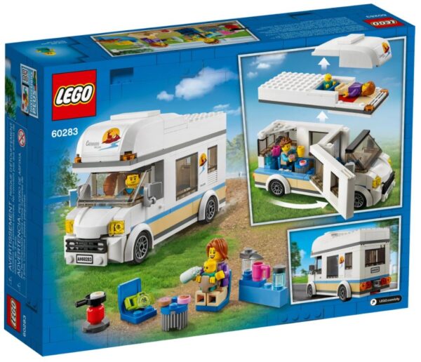 Lego City Great Vehicles Holiday Camper Van 60283 - Image 2