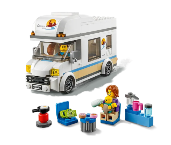 Lego City Great Vehicles Holiday Camper Van 60283 - Image 5