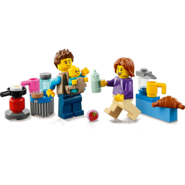 Lego City Great Vehicles Holiday Camper Van 60283 - Image 7