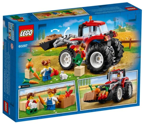 Lego City Great Vehicles Tractor 60287 - Image 2