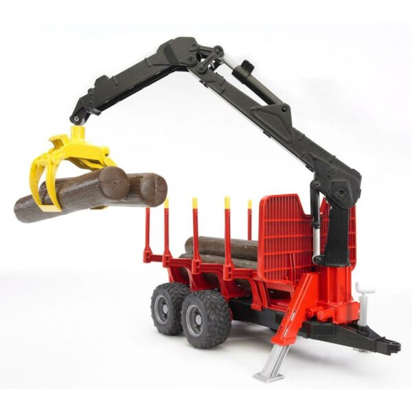 Bruder Trailer Log with Grab - Image 2