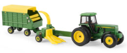 John Deere 4960 with Forage Harvester and Wagon