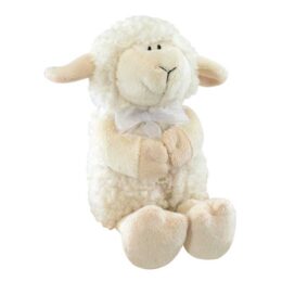 Image of Praying Lamb – Cream 11″
