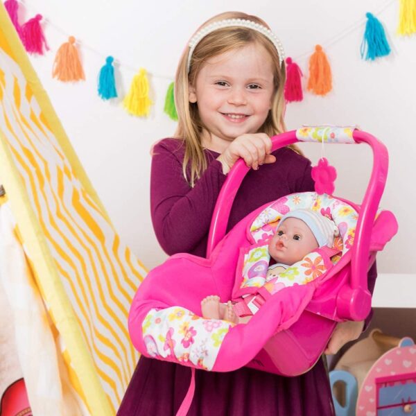 Pink Car Seat Carrier - Image 4