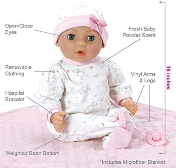 Adoption Baby Cherish - 16" - Image 4