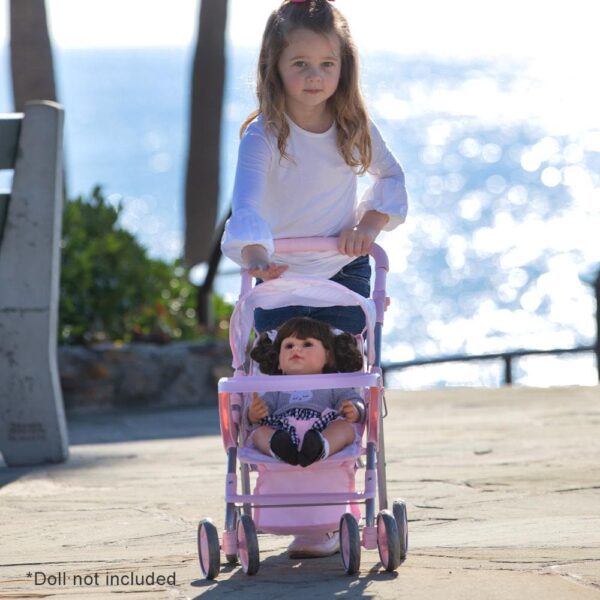 Pink Snack N Go Shade Stroller - Image 5