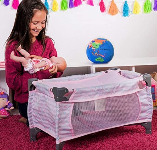 Deluxe Pack N Play Pink - Image 5