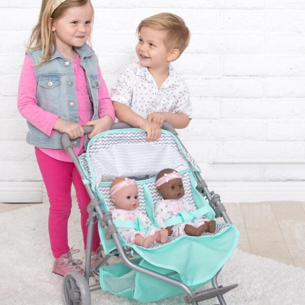 Zig Zag Twin Jogger Stroller - Image 2