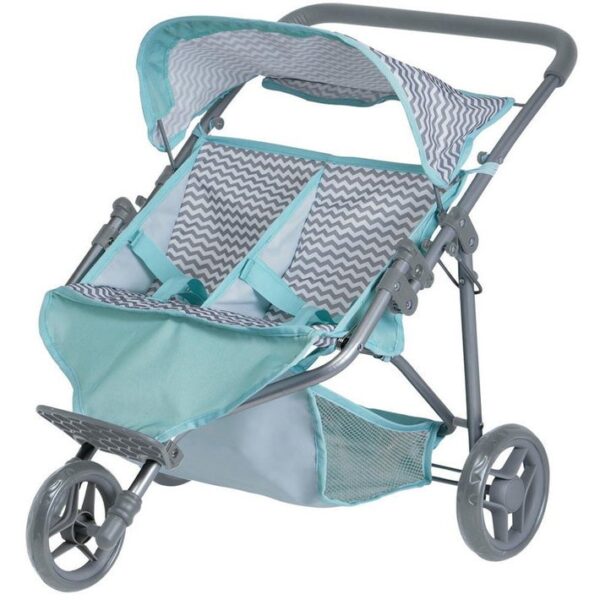 Zig Zag Twin Jogger Stroller - Image 5