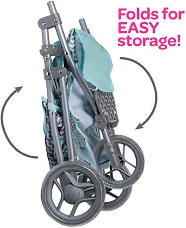 Zig Zag Twin Jogger Stroller - Image 6