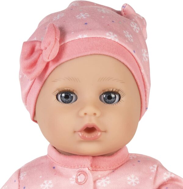 Playtime Baby Cozy Snowflake 13" Vinyl Doll - Image 2