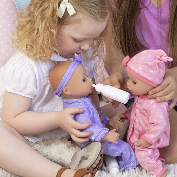 Playtime Baby Cozy Snowflake 13" Vinyl Doll - Image 5
